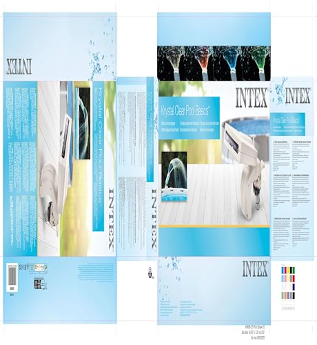 Intex Multi-color LED Pool Sprayer - Multicolor LED Sprayer - For Prism and Ultra Frame Pools, White