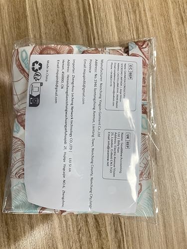 Washable Sanitary Pads Set, Reusable Sanitary Napkin, Menstrual Panty Pads for Girls/Women, Leak-Proof, Washable, Soft, Absorbent - Intimate Set with 1 Waterproof Storage Bag (180mm, Count, 8)