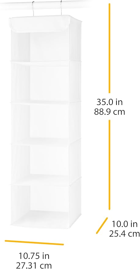 Whitmor 5 Section Closet Organizer