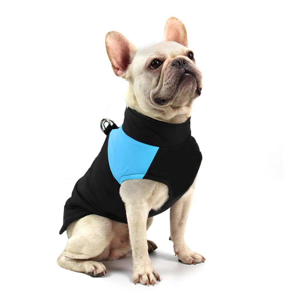 FEimaX Dog Coat Waterproof Winter Warm Jacket Puppy Vest Outdoor Pet Windproof Apparel Dog Clothes for Cold Weather, Soft Padded Harness with D-ring for Small Medium Large Dogs