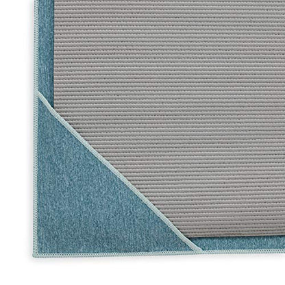 Gaiam Yoga Towel - Mat Sized Active Dry Non Slip Moisture Wicking Sweat Absorbent Microfiber Hot Yoga Towel for Women & Men | Stay-Put Corner Pockets (70" Long x 26" Wide)
