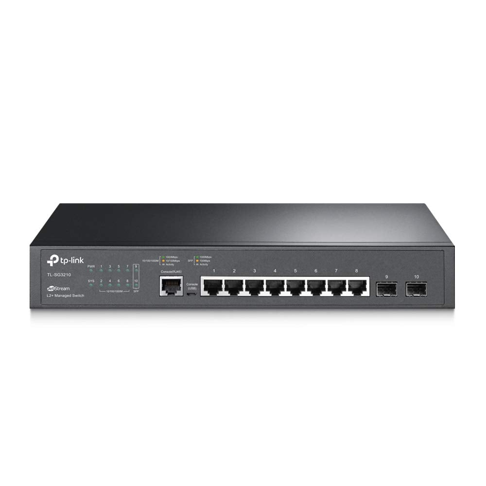 TP-Link TL-SG2008 V3 8 Port Gigabit Smart Managed Switch Omada SDN Integrated IPv6 Static Routing L2/L3/L4 QoS, IGMP & Link Aggregation 5 Year Manufacturer Warranty Powered By PoE