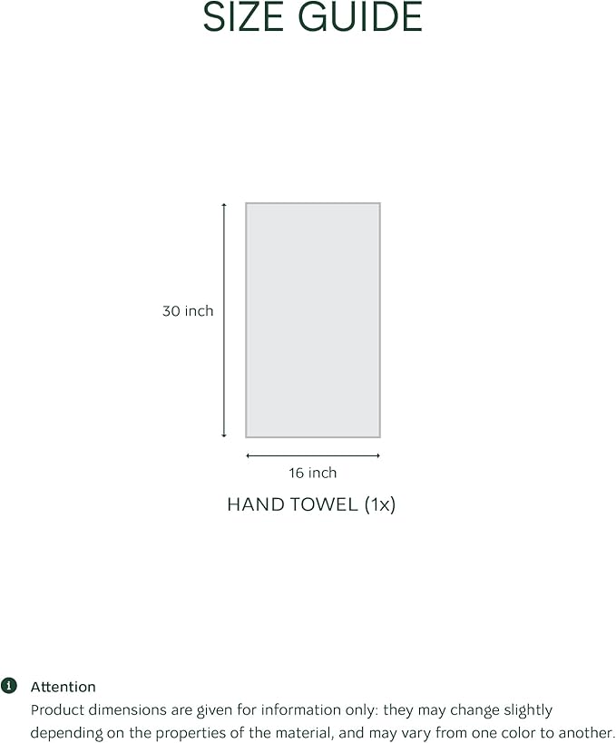 Lacoste Heritage 100% Supima Cotton Hand Towel, Premium Super Soft Bath Towel