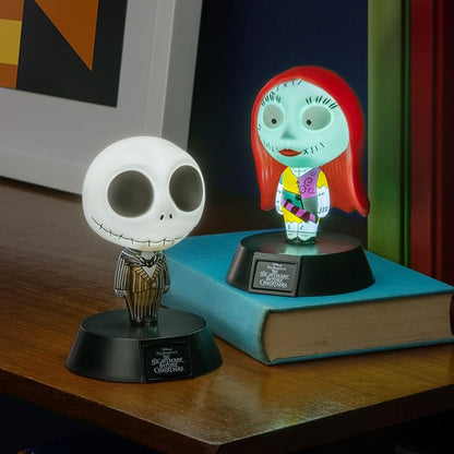 Paladone Jack Skellington Icon Light - Officially Licensed Nightmare Before Christmas Merchandise, Collectible Gift for Film Fans, Spooky Halloween Decor, Battery Powered, (10 cm)