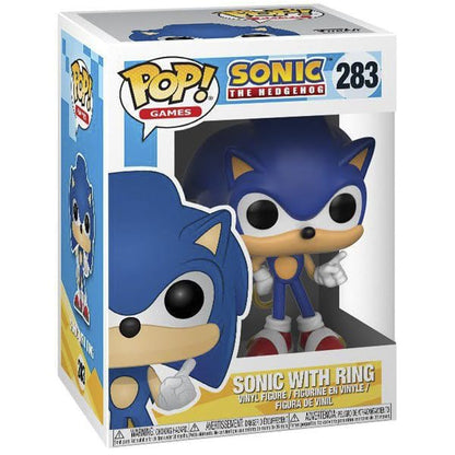 Pop! Vinyl - Sonic The Hedgehog - Sonic With Ring 283