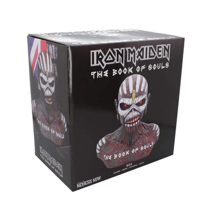 Nemesis Now Officially Licensed Iron Maiden Book of Souls Bust Box, Brown, 26cm (Large)