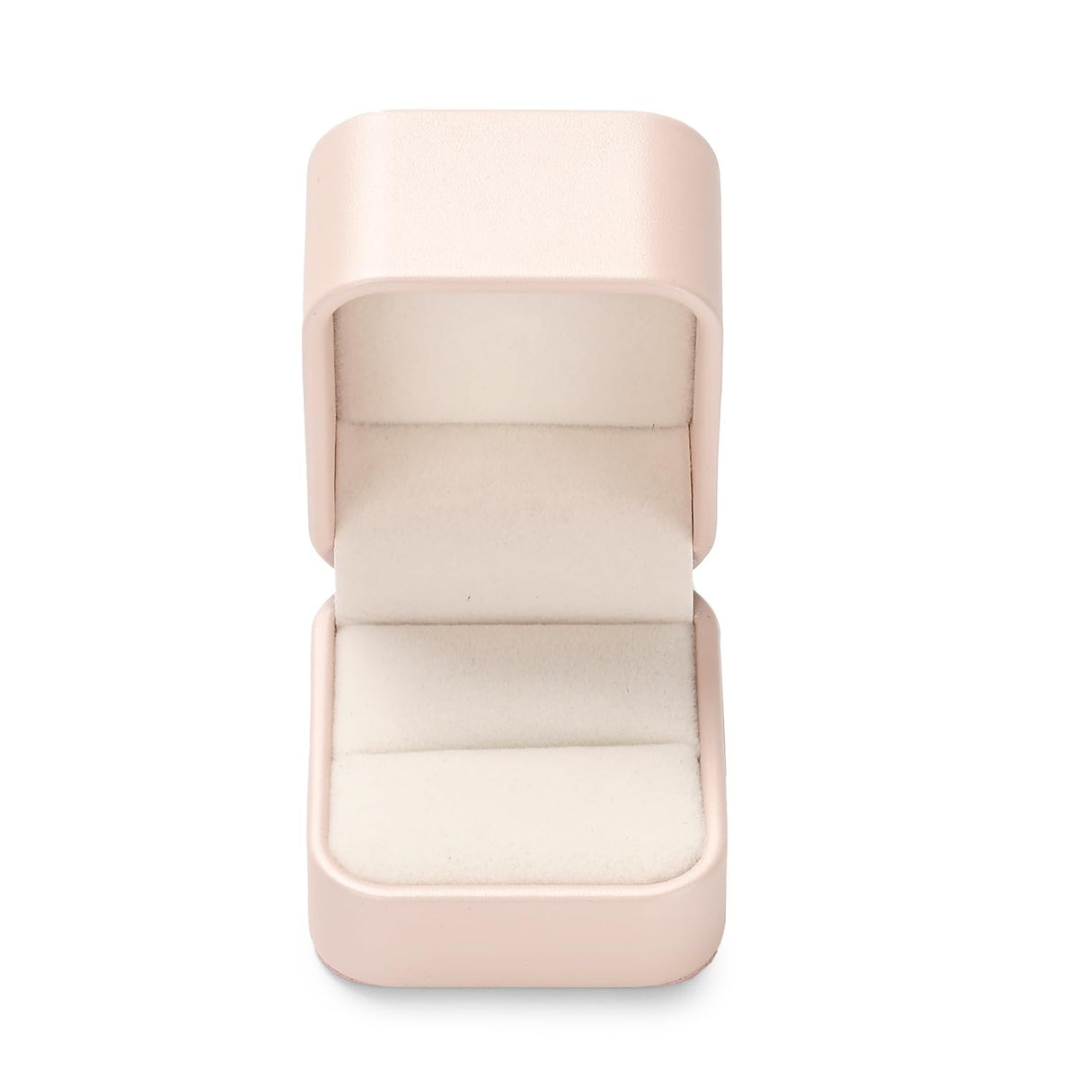 Papten PU Leather Necklace Gift Box Velvet Interior Jewelry Gift Box Necklace Bracelet Chain Case for Wedding Birthday Mother's Day,Valentine's Day (Pink)