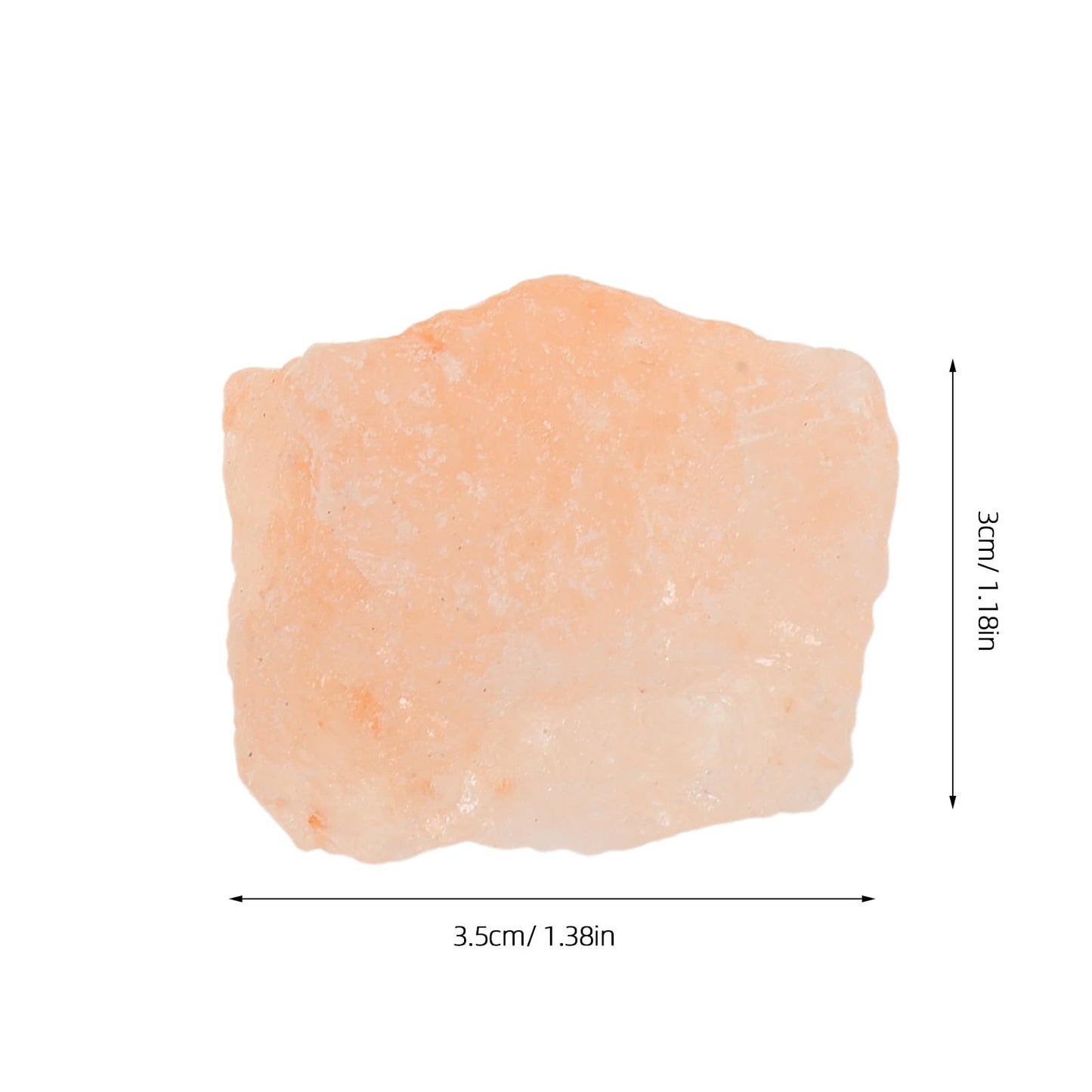 NIYANGLE Natural Pink Salt Rocks 2.2 Pounds Crystal Salt Chunks 2-4cm Stones for Aromatherapy Lamps Home Décor and Relaxation