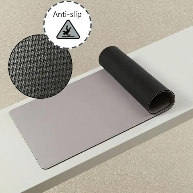 Habysedu 2pcs Fantasy Style Faucet Draining Mat, Faucet Absorbent Mat