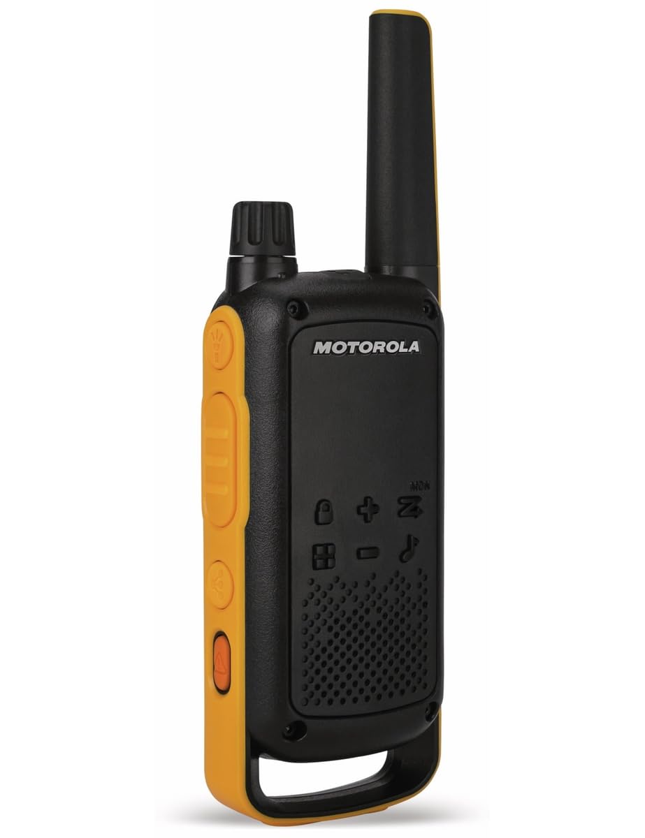 Motorola Talkabout T82 Extreme PMR446 2-Way Walkie Talkie Radio Twin Pack - Yellow / Black