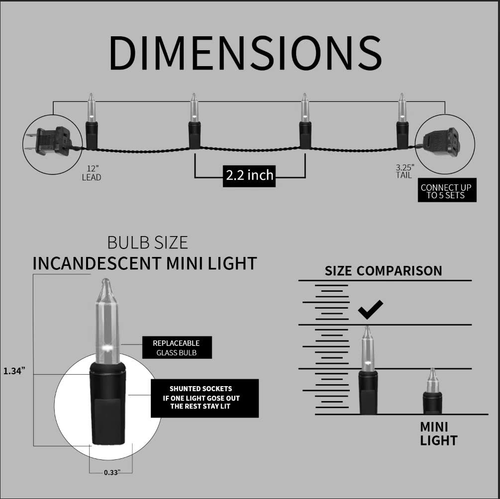 JUSTPRO 100LIGHTS Purple Extra-Bright with End Connectors Halloween Decorative Lights 5.98m UL Certified Mini String Light Set Waterproof for Halloween Home Garden Christmas Tree Party Patio Wedding