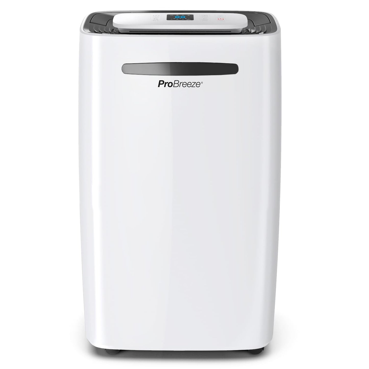 Pro Breeze® 20L/Day Dehumidifier with Digital Humidity Display, Sleep Mode, Continuous Drainage, Laundry Drying and 24 Hour Timer - Ideal for Damp and Condensation