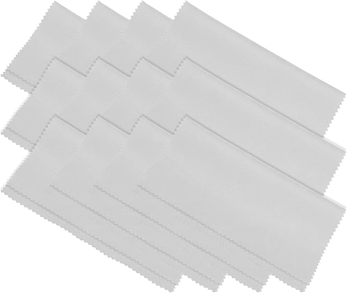 PATIKIL Eyeglass Microfiber Cleaning Cloth 7"x6", 12 Pack Glasses Cleaning