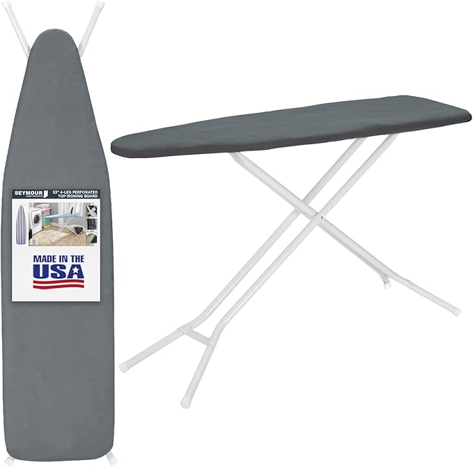 Full Size Ironing Board Made in USA – Dark Grey by Seymour Home Products 4