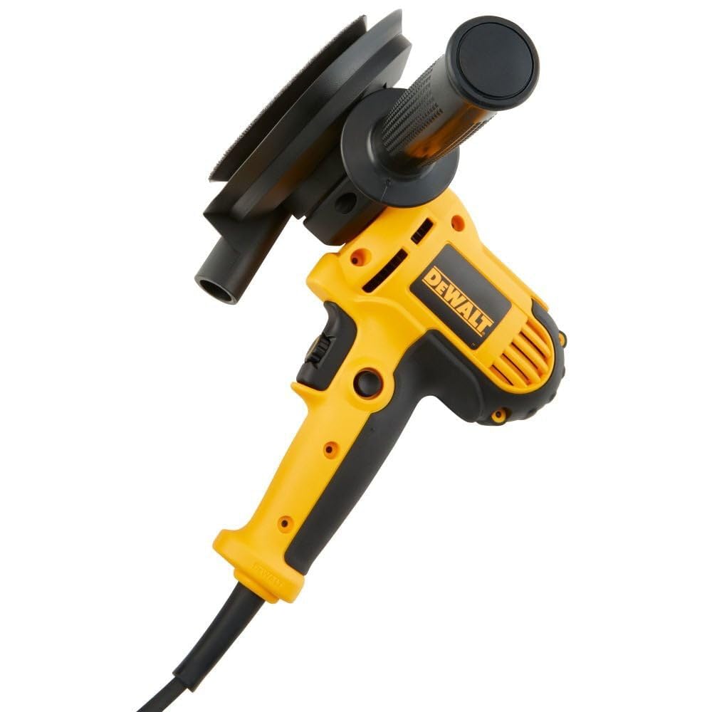 DEWALT Rotary Sander, Variable Speed, Dust Shroud, 5-Inch (DWE6401DS)