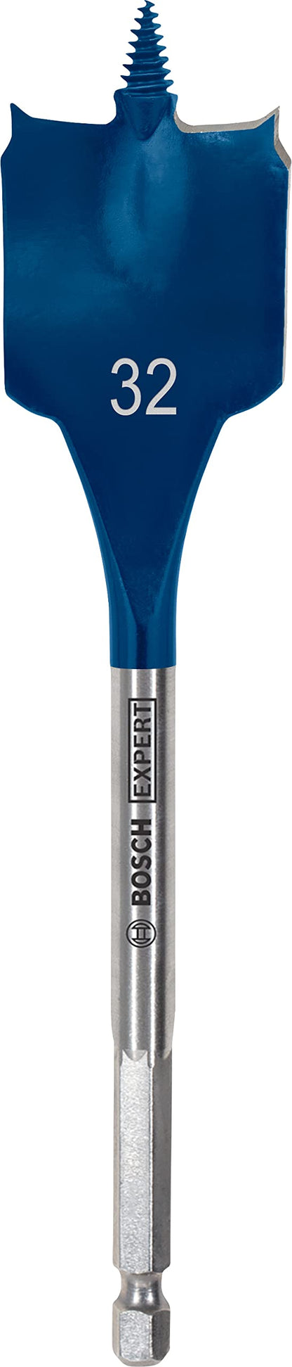 Bosch 1x EXPERT Self Cut Speed Spade Drill Bit (for Softwood, Particleboard, Ø 32.00 mm, Professional Accessory Rotary Drill/Drivers)