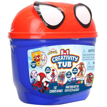 Tara Toys Spidey 5 in 1 Creativity Tub