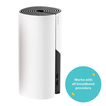 TP-Link Deco M4 Router WiFi AC1200Mbps WiFi Router WiFi Extender Booster, Add on Single Unit for All Deco Mesh WiFi System, Gigabit Ethernet Ports, Easy Setup, Internet Booster Routers, WiFi Booster