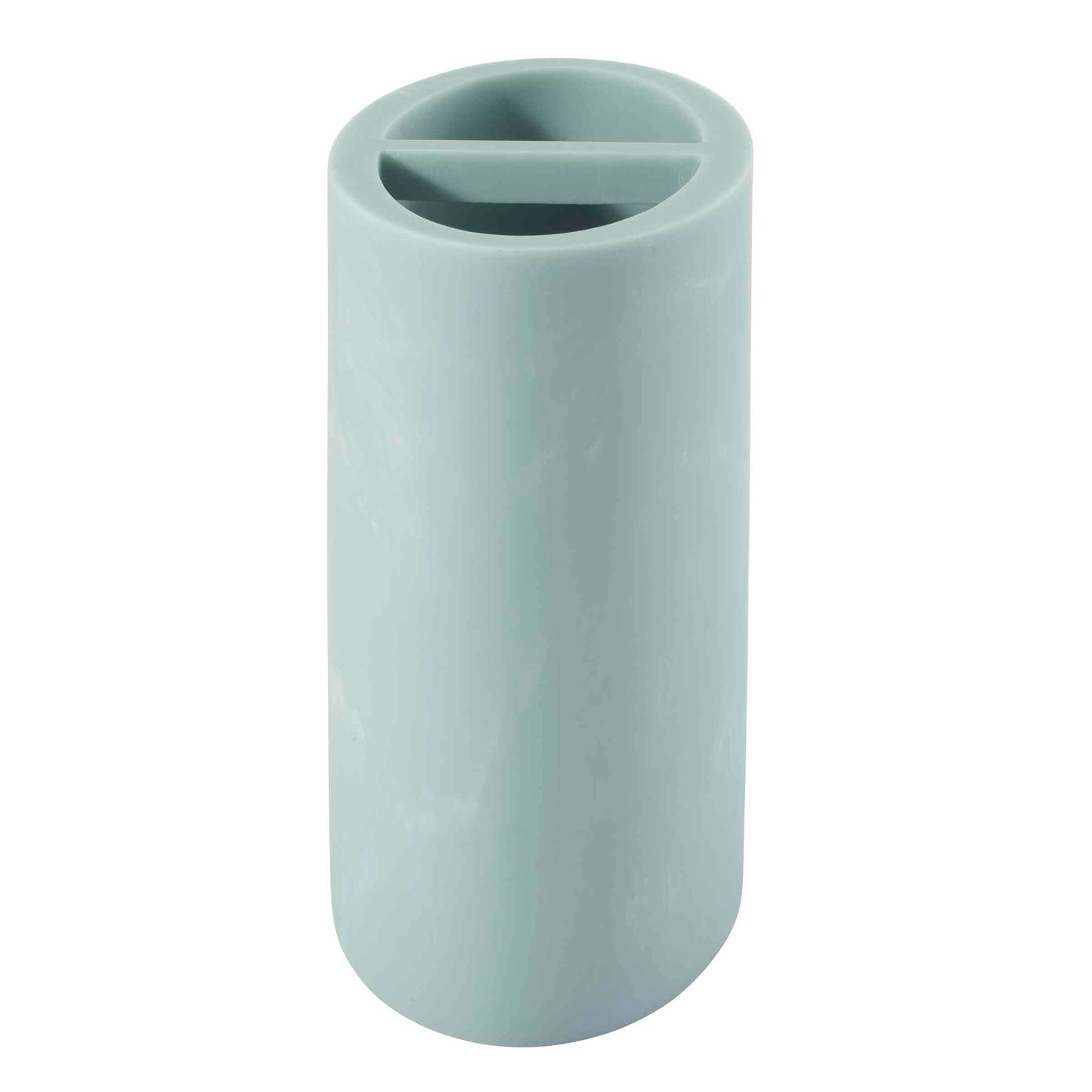 Nicole Miller - Toothbrush Holder, Resin Countertop Accessories, Dorm Room Essentials (Kendall Collection, Oasis)