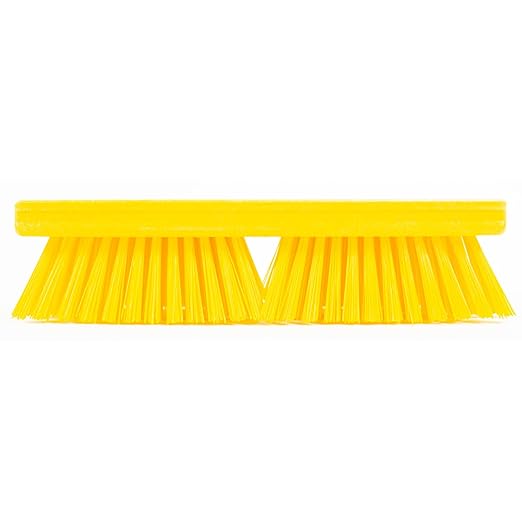 SPARTA Plastic Floor Scrub Brush, Brush Head Only, Deck Brush