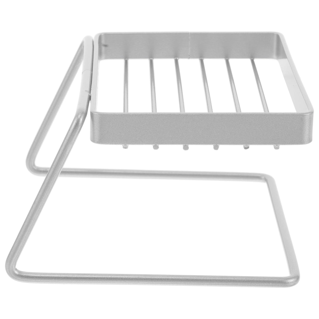 SEWACC Stainless Steel Soap Dish with Self Draining Tray Shower Soap Holder for Bathroom and Kitchen Bar Storage Box 4.64X4.25X2.55In