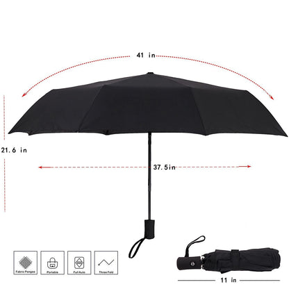 SY Compact Travel Umbrella Windproof Automatic Unbreakable Umbrellas-Factory Direct High Cost-effective Umbrella