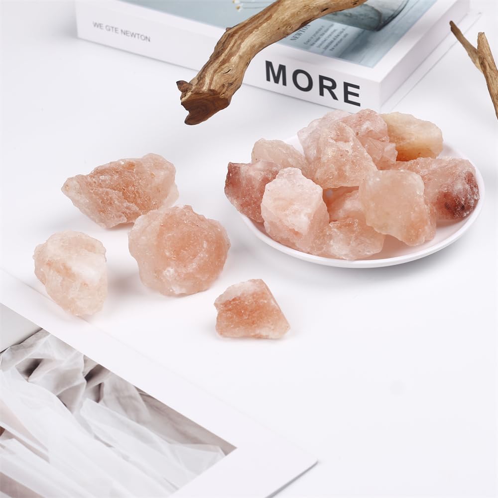 BEINUANCRYSTAL Natural Himalayan Saltwater Mine Crystals Home Decorations for Home 300g