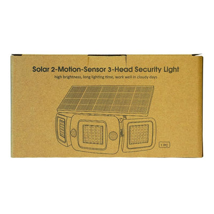 intelamp Solar Security Light Outdoor Motion Sensor 6000mAh Battery 270° 3 Modes Wall Lights Solar Flood Lights with Sensor Lights Garden for Gifts Front Door Garden Fence