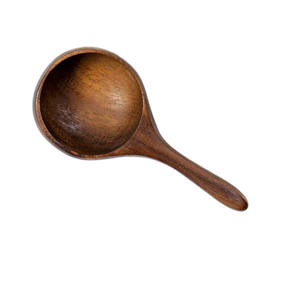 Wooden Measuring Spoon Coffee Beans Ground Spoon Tablespoon Scoop Wooden Kitchen Soup Spoon Scale Teaspoons Kitchen Baking Utensils