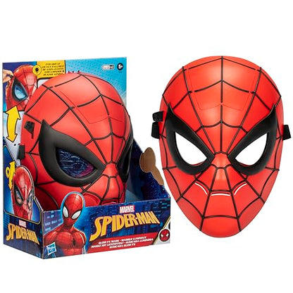Marvel Spider-Man Glow FX Mask, Light-Up Role Play Toy, Super Hero Toys for Kids Ages 5+