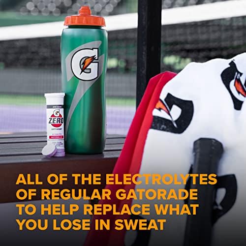 Gatorade Zero Tablets: Zero Sugar, All The Electrolytes, 4 Flavor Variety Pack, 10 Count (Pack of 4)