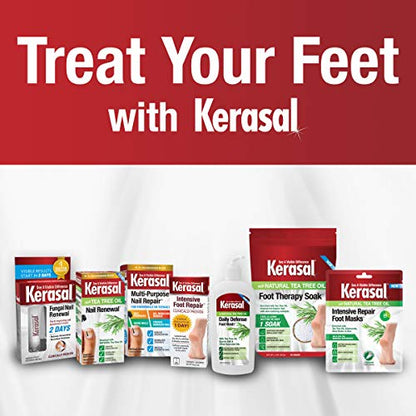Kerasal Daily Defense Foot Wash Daily Cleanser for Feet, 12 Ounce (Packaging May Vary)