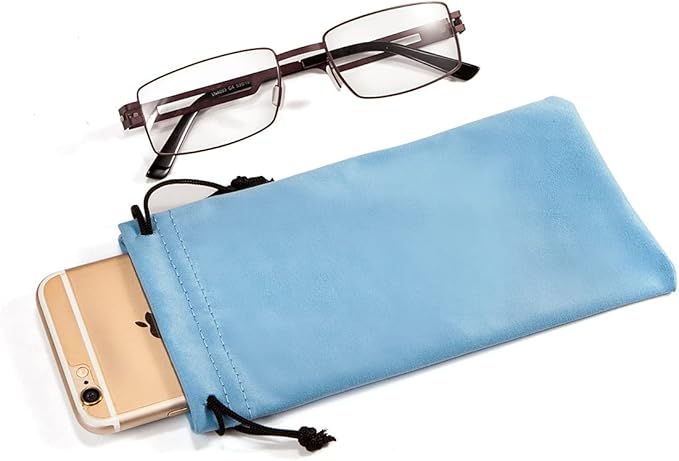 TRIUMPH VISION Soft Eyeglass Pouch 3 Pack