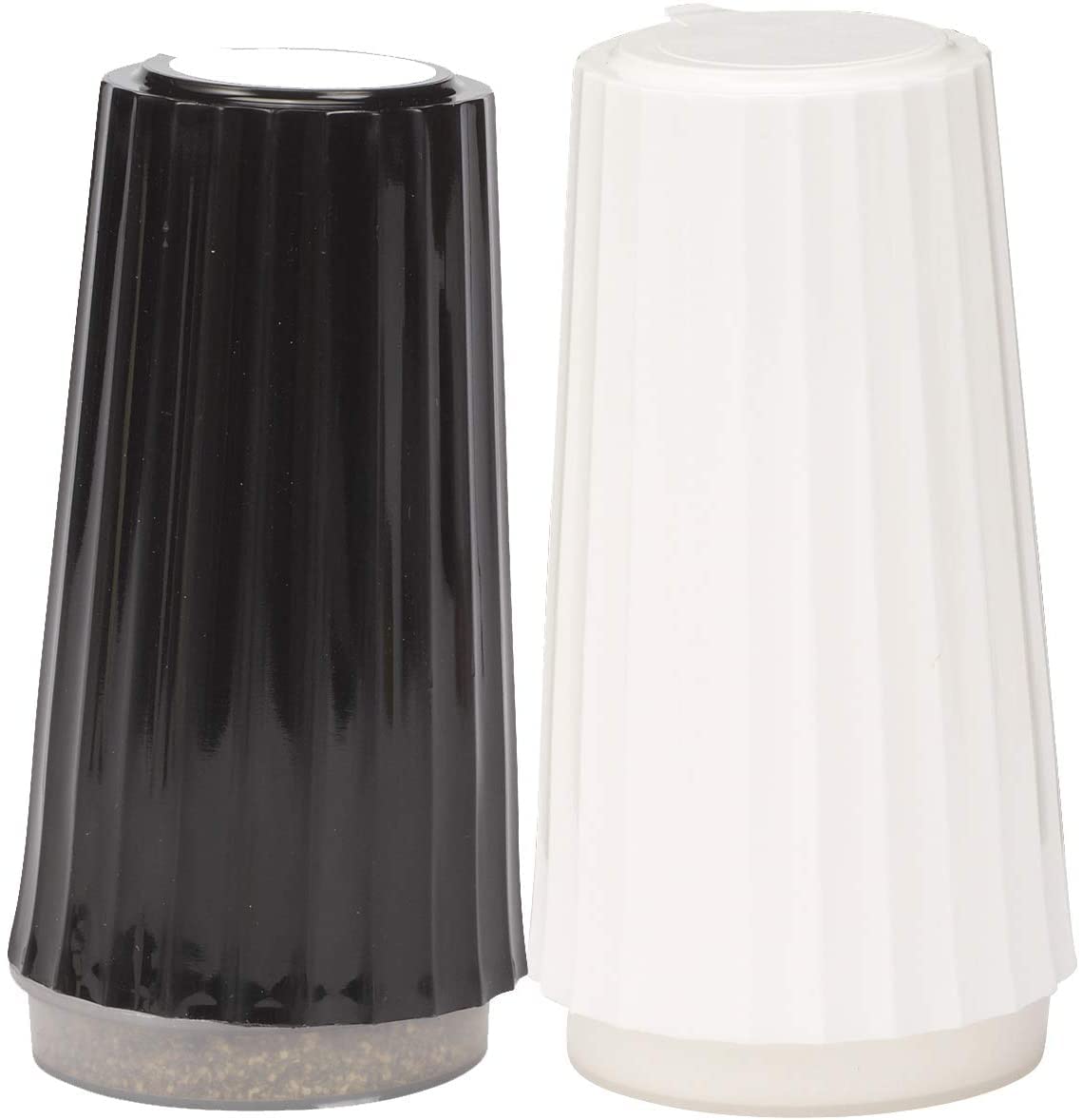Chef's Finest Disposable Salt & Pepper Shaker Bulk Pack: 4 Sets (8 pieces total) Drop-Safe Bottles. Wholesale Pricing Used by Restaurants. Great for Weddings, Parties, Events, Celebrations & Galas