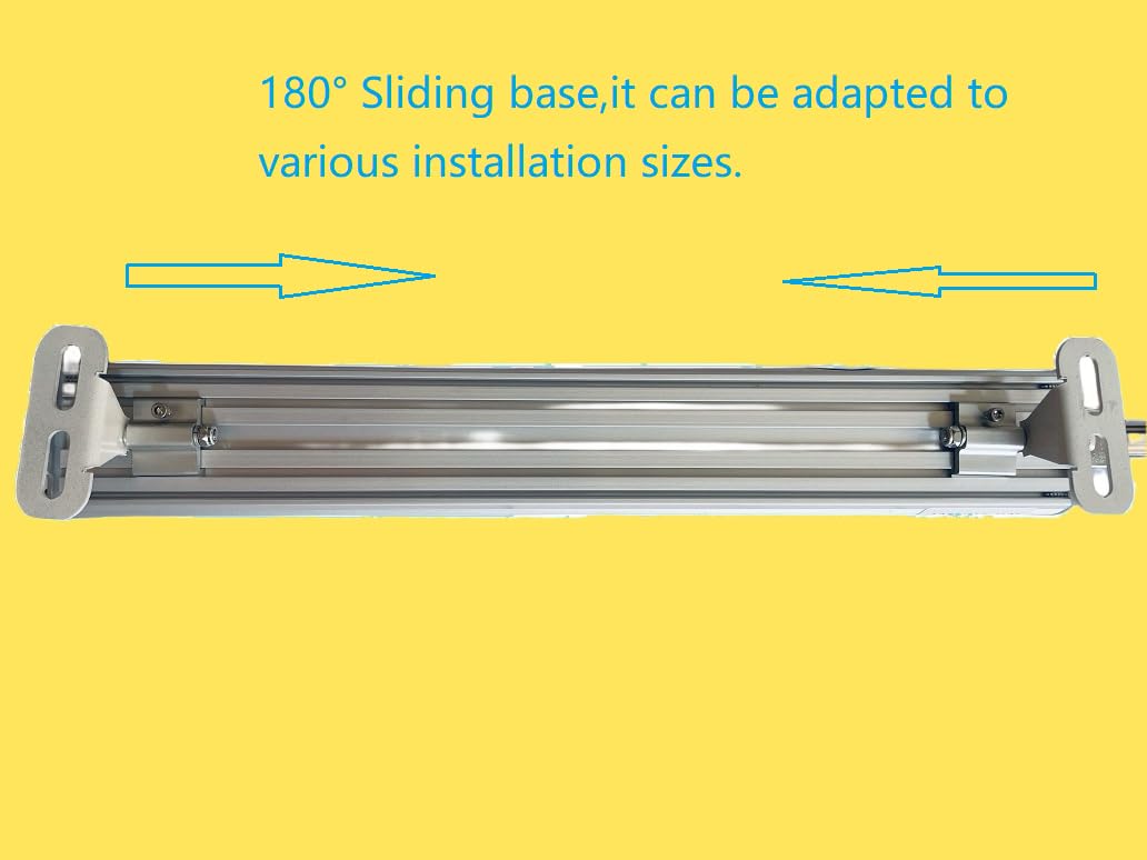 XUNDE 40W Lathe Work Light 24V Waterproof Machine LED Tube Lights CNC Drilling Lathe Milling Machine Lights Workshop Lighting Industrial Lamp 48 inch (40)