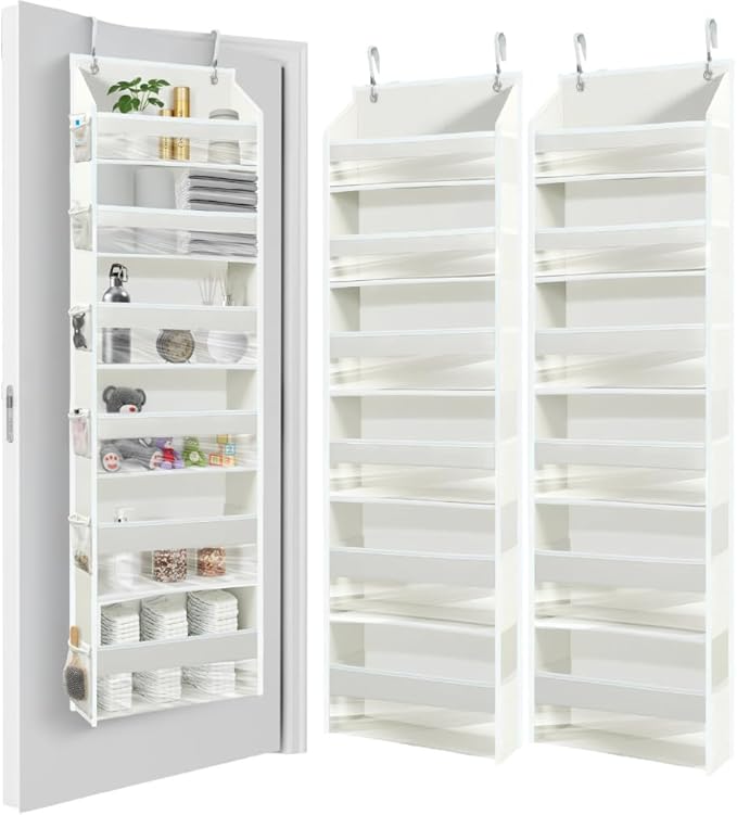 HOMELUX THEORY UPGRADED 6 Tiers Over The Door Organizer Hanging