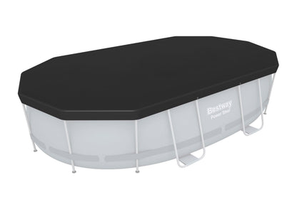 Bestway | Oval Pool Cover for Above Ground Pools, 4.27m x 2.50m, Black