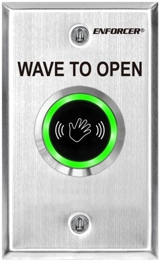 Seco-Larm Enforcer No Touch Request-to-Exit Plate, Outdoor (SD-9263-KSQ)