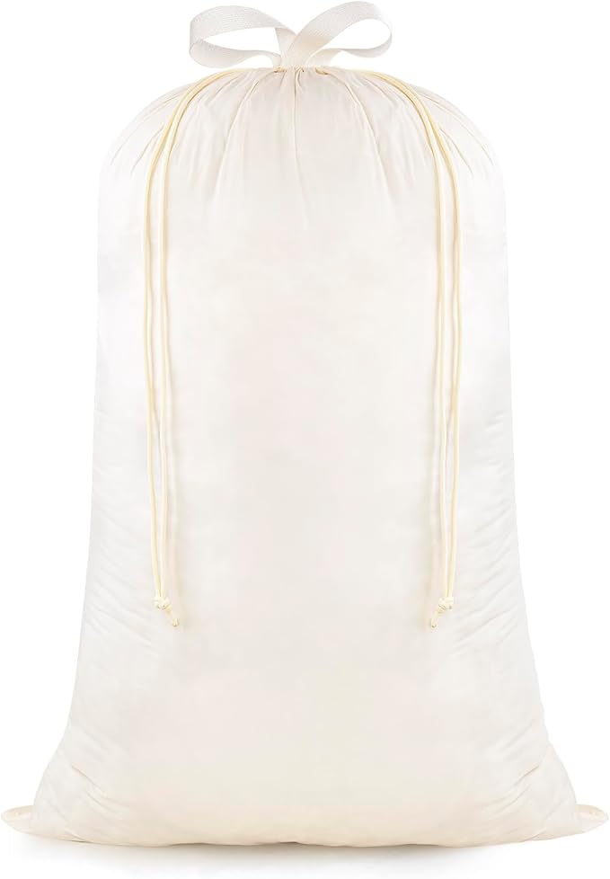 Heavy Duty Laundry Bag, Laundry Basket Liner Replacement, Drawsting Top