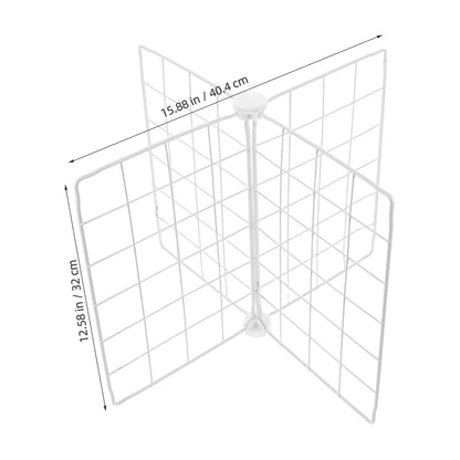 BESTYASH Freezer Organizer Divider Adjustable Chest Freezer Organizer with Breathable Layered Mesh for Refrigerator and Freezer Food and Beverage Storage 15.9X15.9X12.6 Inches