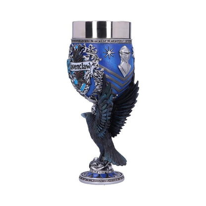 Nemesis Now Harry Potter Ravenclaw Hogwarts House Collectible Goblet, 1 Count (Pack of 1), Blue Silver,200 ml