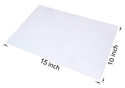 Wowfit 100 CT 10x15 inch 1.1 Mil Clear Plastic Flat Open Poly Bags – Great for Vegetables, Fruits, Bread, Handmade Crafts, Gift Packaging, and More