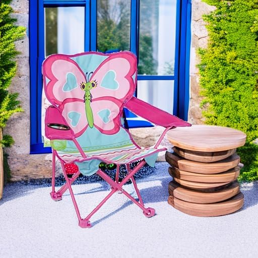 Melissa & Doug Cutie Pie Butterfly Camp Chair (Frustration-Free Packaging)