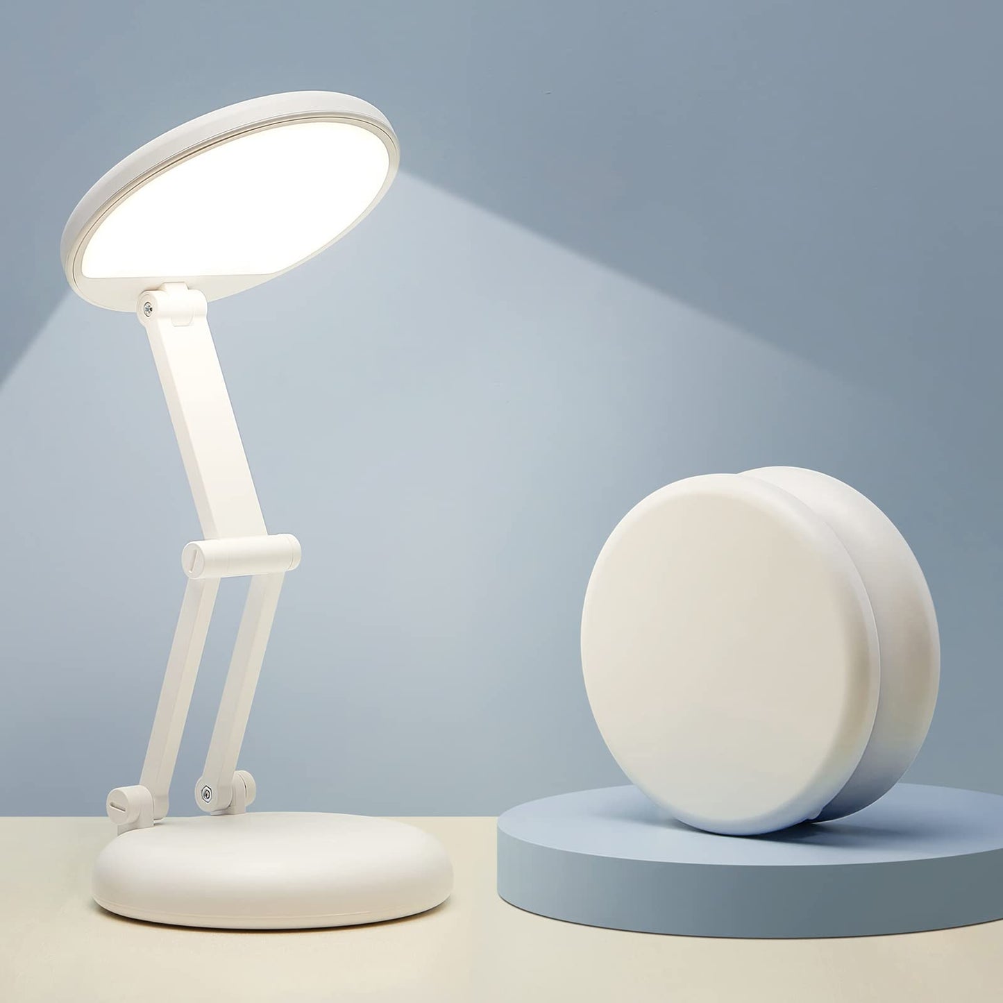 One Fire Rechargeable lamp, 3600mAh Battery Lamp, Rechargeable Table Lamp, Reading Light, Portable Small Lamp, Battery Lights Indoor, Cordless Lamp, Desk lamp, University Dorm Essentials
