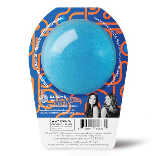 Da Bomb Bath Hot Wheels Blue Bath Bomb, 7oz