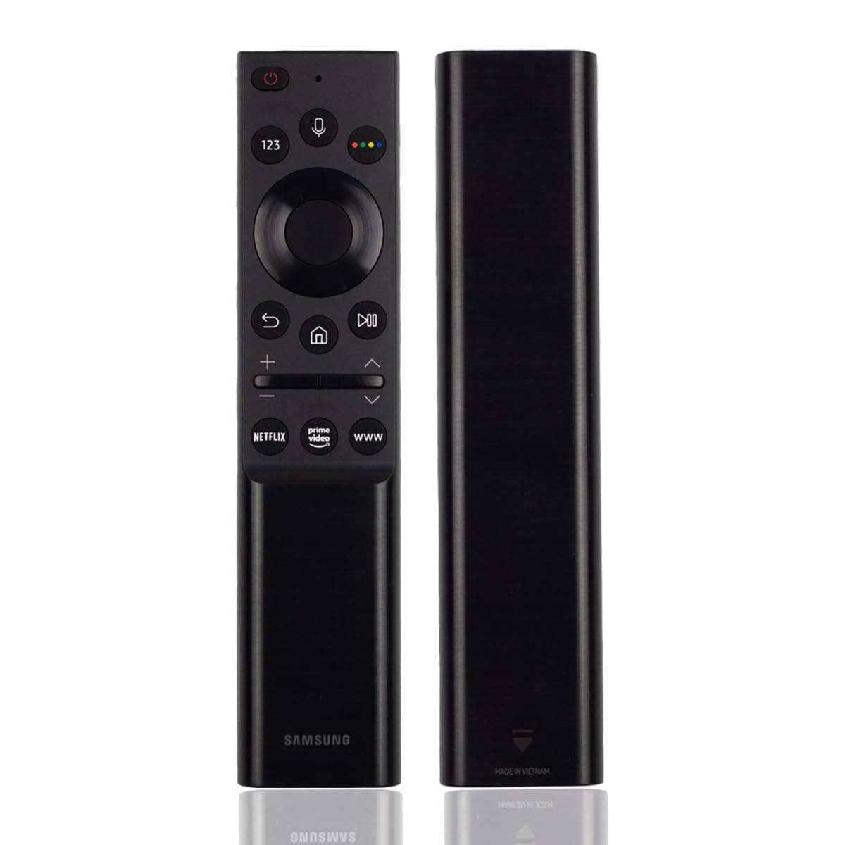 Ceybo Original Solar Voice Remote Control Replacement with YouTube Netflix Shortcut for Samsung Smart TVs, Compatible with Neo QLED 8K, QLED (BN59-01480A)