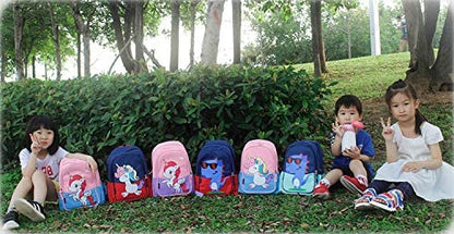 POWOFUN 12 Inch Kids Toddler Preschool Travel Backpack Kindergarten Cool Cute Cartoon Schoolbag Backpack Unicorn Purple Backpack Bookbag For Girls Boys Baby