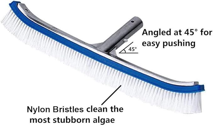 Swimming Pool Wall & Tile Brush, Tiles & Floors, Nylon Bristles Brush Head