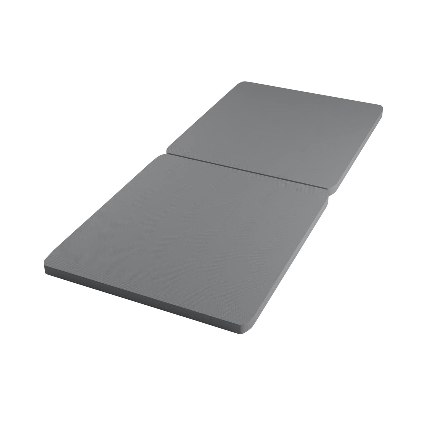 Treaton, 1.5-Inch Split Fully Assembled Bunkie Board for Mattress/Bed Support, Twin, Grey.