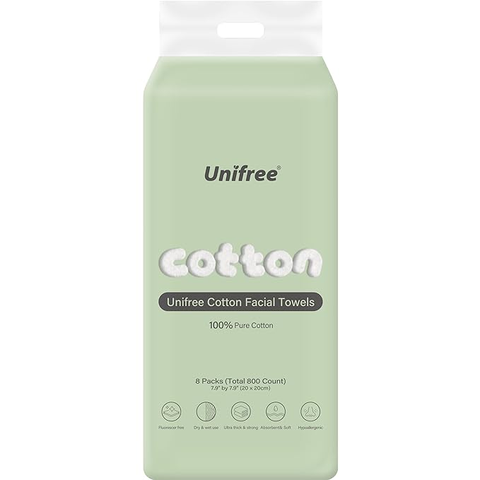 Unifree Facial Tissues I Dry Wipes I Makeup Remover